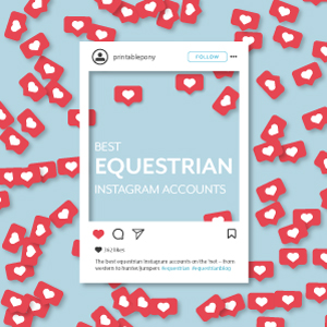 Best Equestrian Instagram Accounts by The Printable Pony