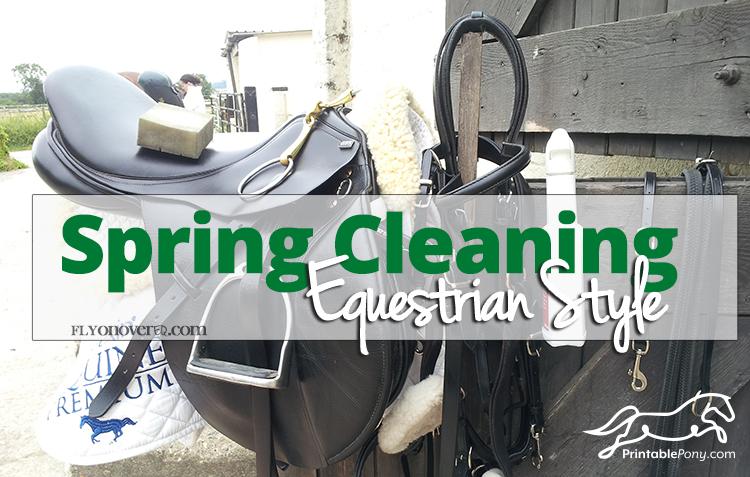 spring cleaning equestrian style