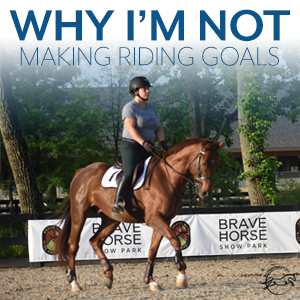 Why I'm Not Making Riding Goals by The Printable Pony