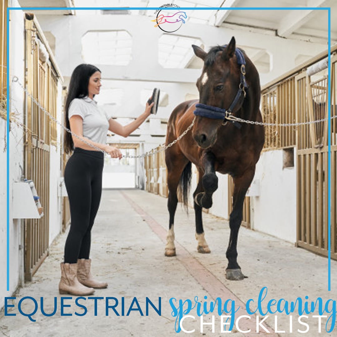 Equestrian Spring Cleaning Checklist