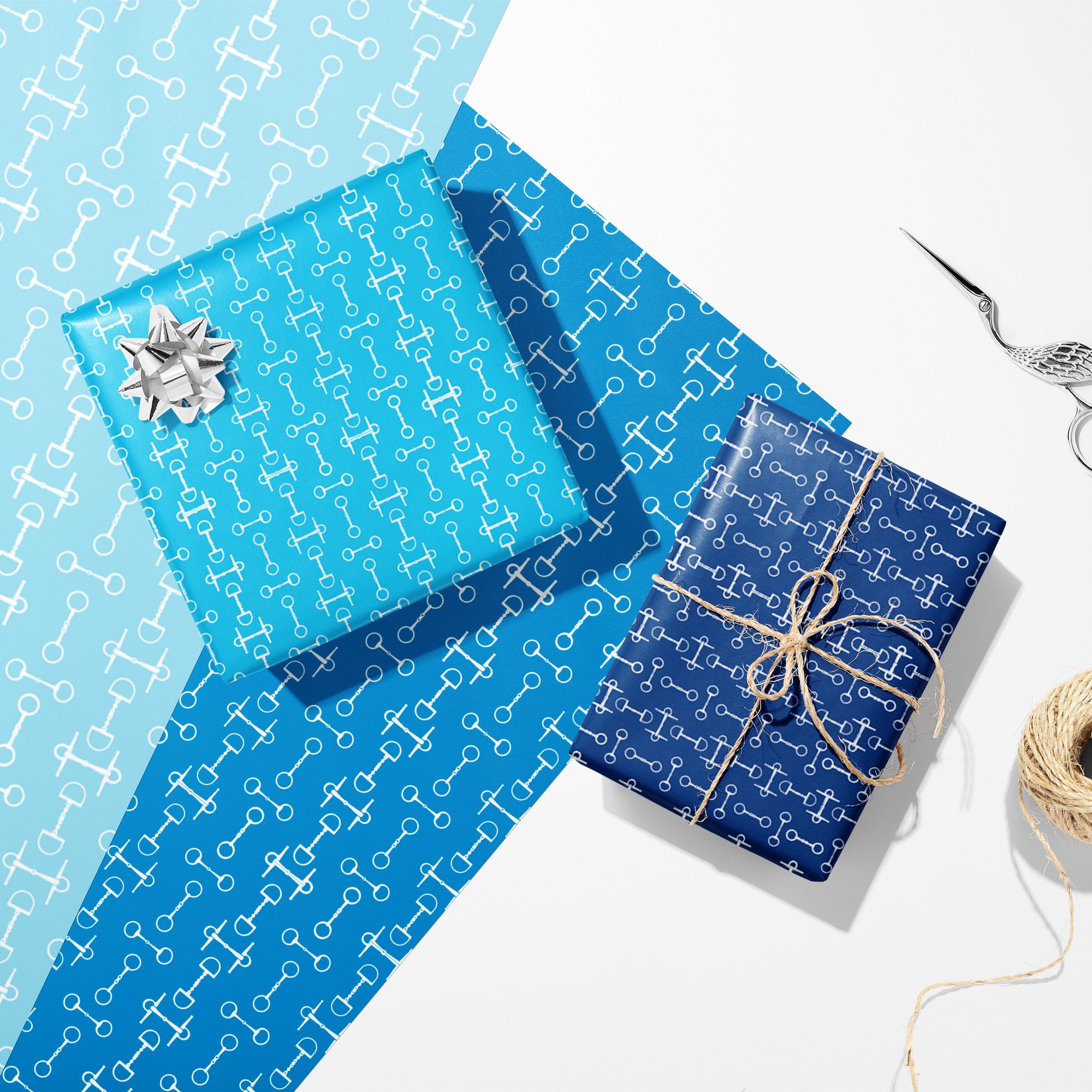 Snaffle Bit Gift Wrap